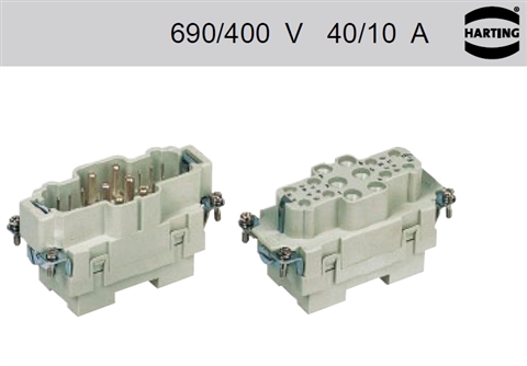 HARTING Han-Com系列插芯Han K 6/12技术介绍