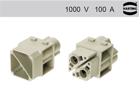 HARTING Han 100 A 压接模块技术参数