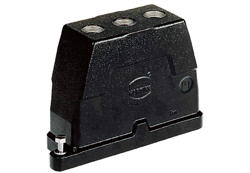 19400240461 Han 24HPR Hood TE 3xM25 Screw Lock