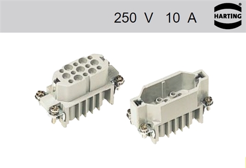 HARTING Han D 系列插芯技术参数